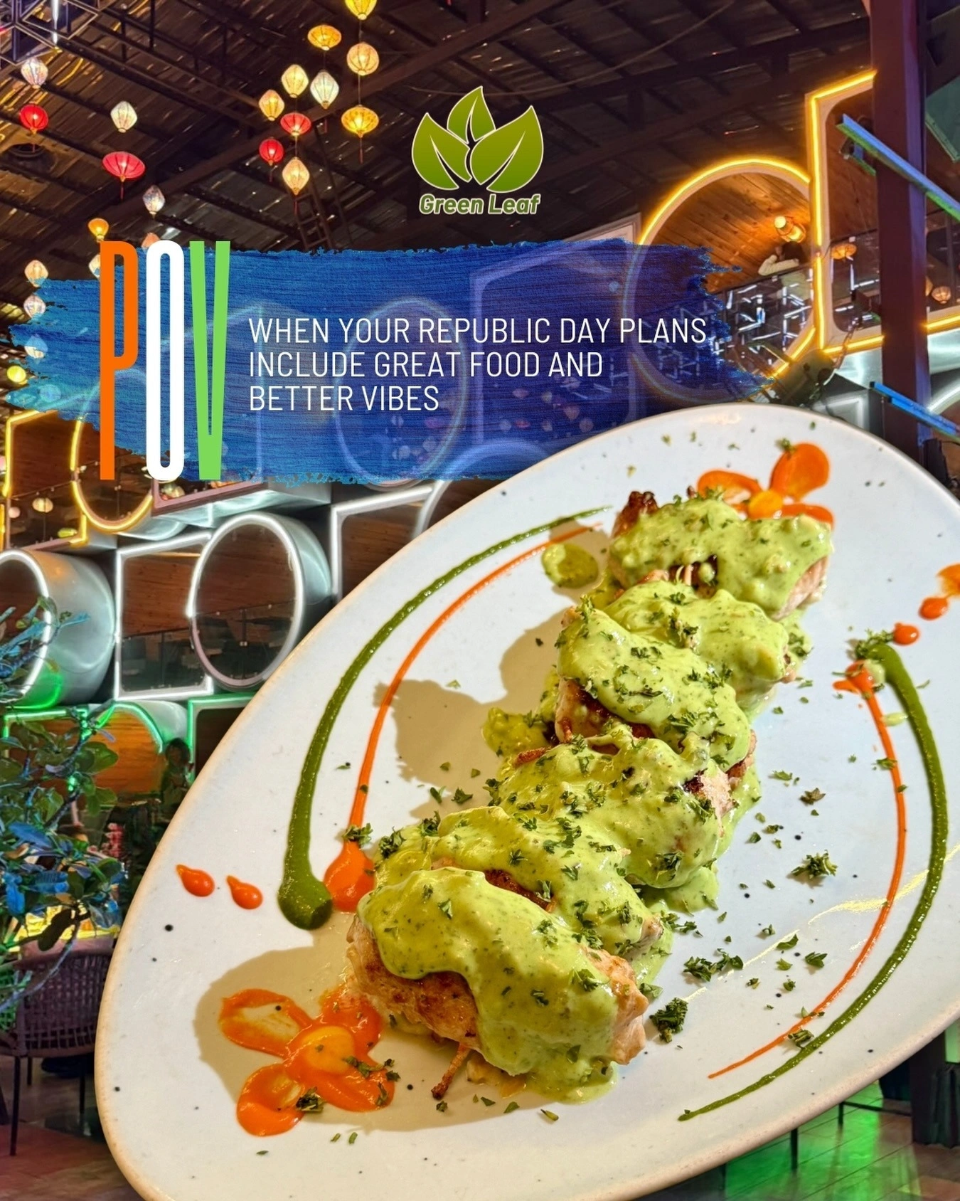 green leaf thane menu