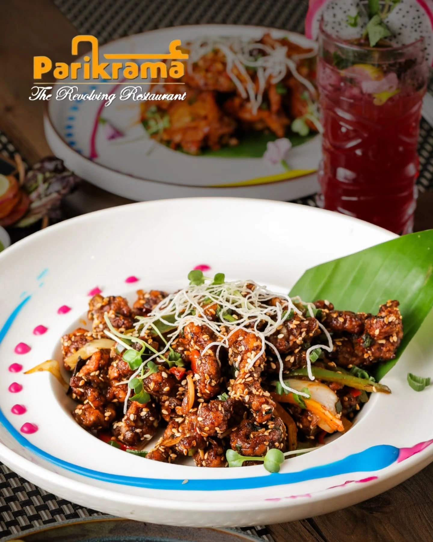 parikrama the revolving restaurant menu