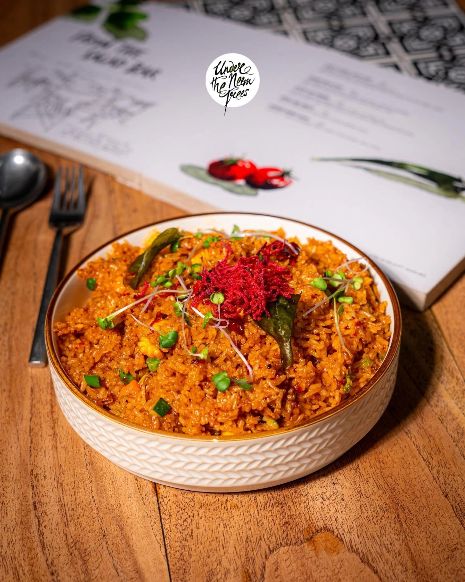 Under the Neem Trees Menu
