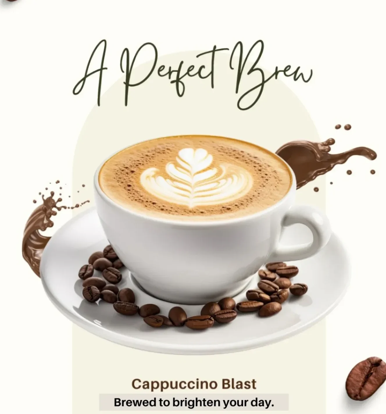 Cappuccino Blast Mall Avenue Menu