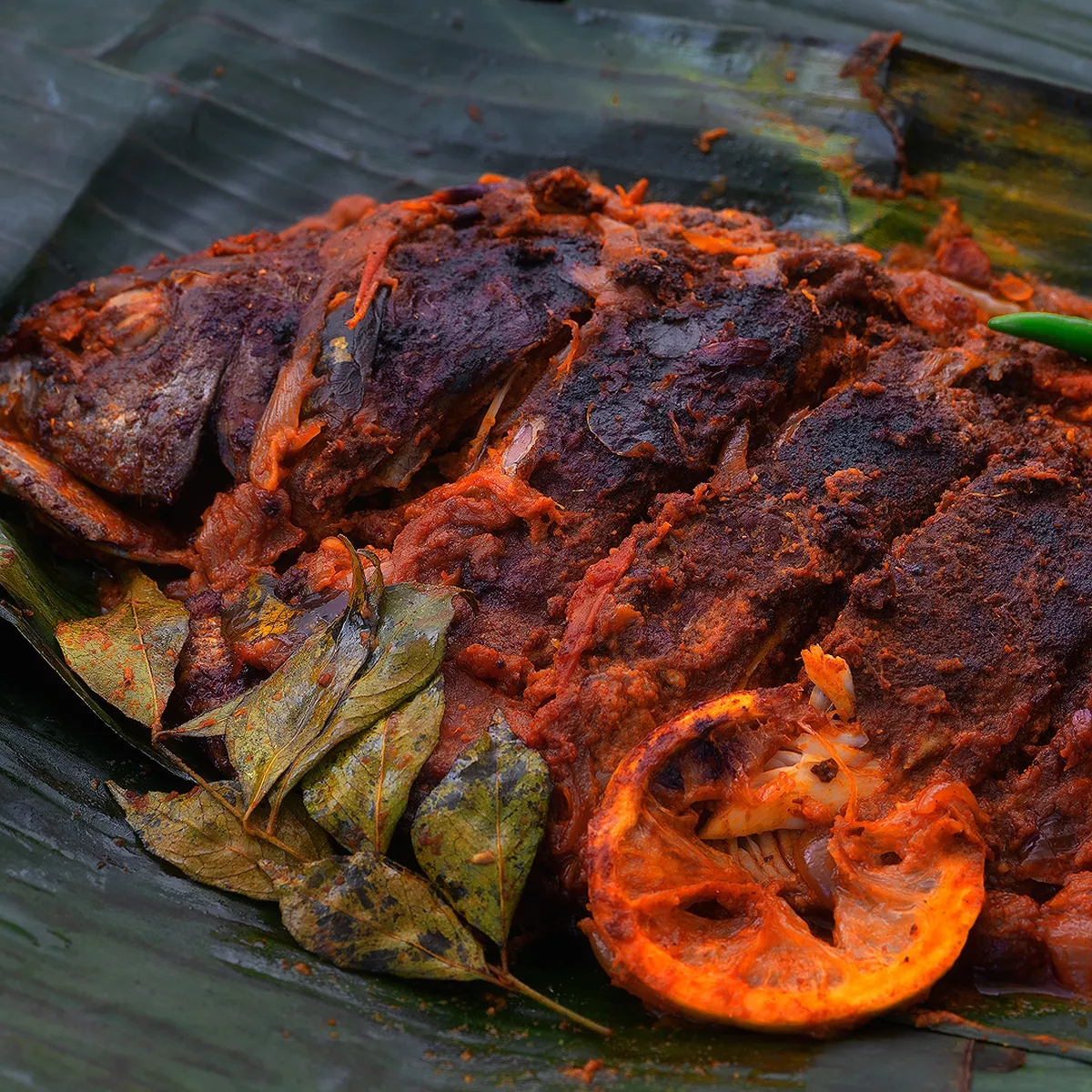 Fish Pollichathu