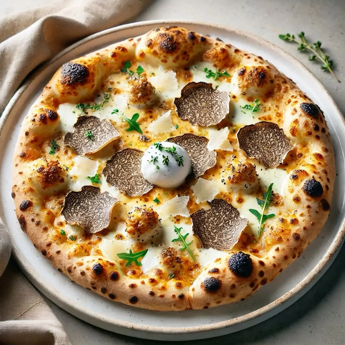 Fungi Truffle Pizza