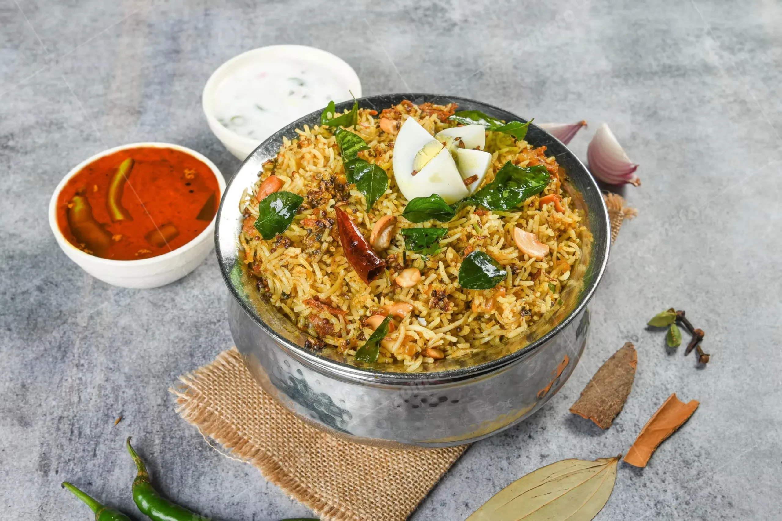 Rice, Biryani & Accompaniments