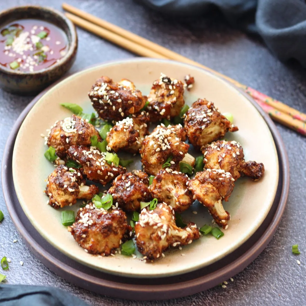 Sesame Cauliflower