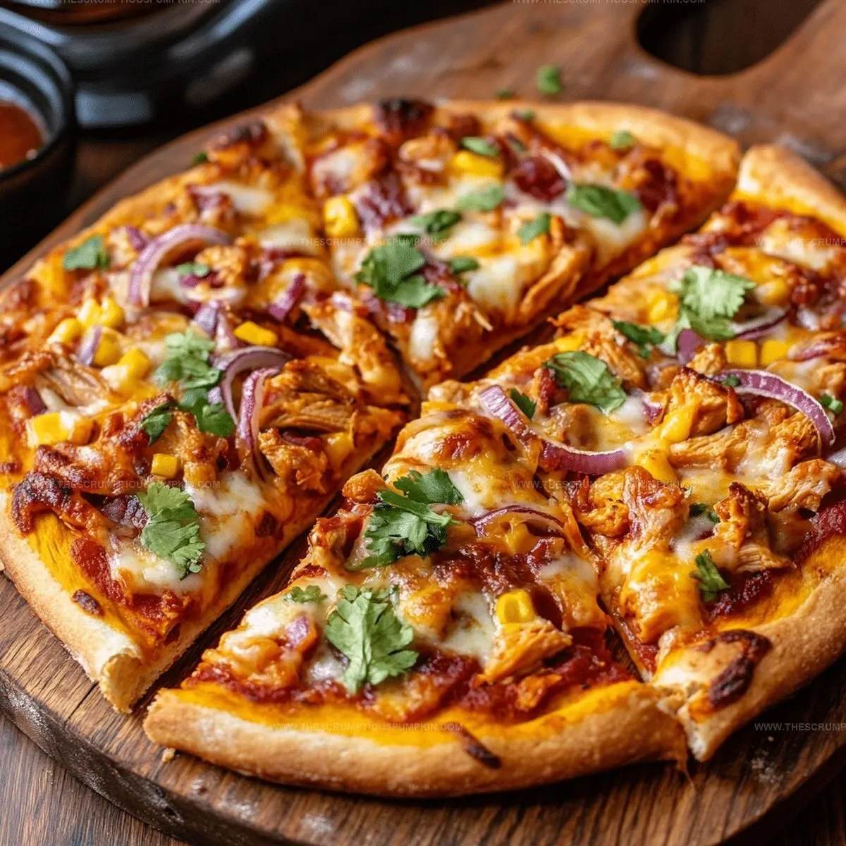 Smoked Chicken Pizza