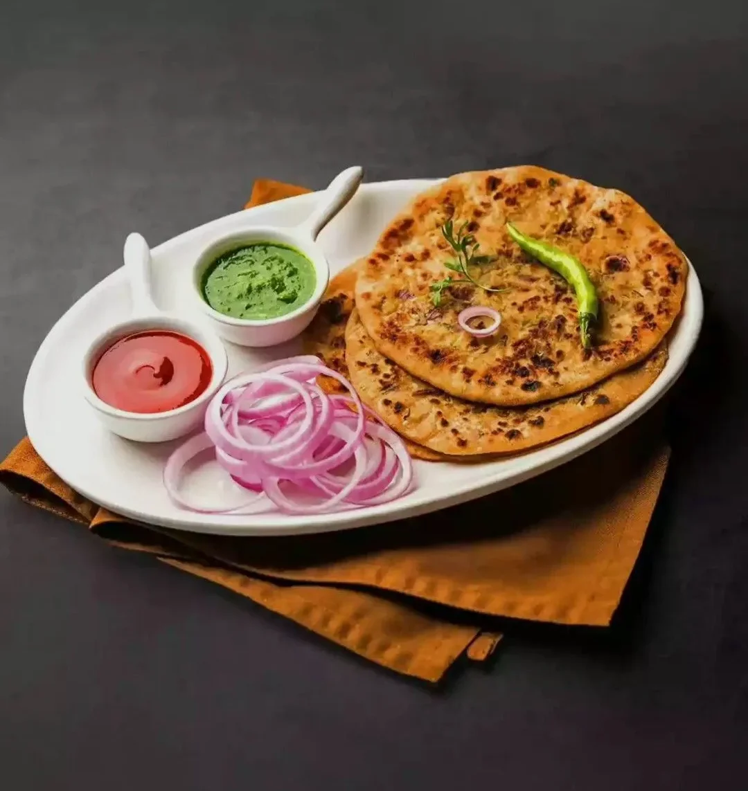 Aloo Parantha Thali