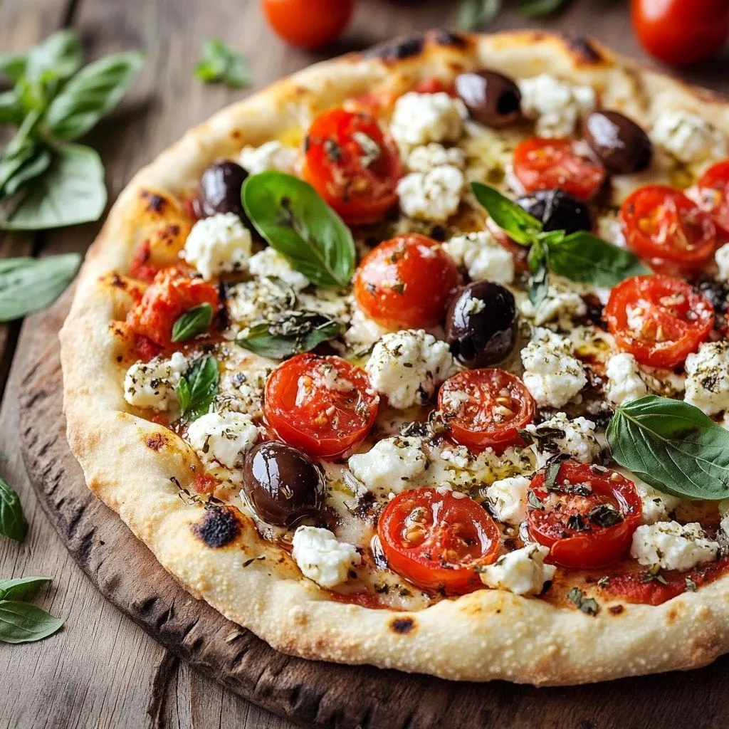 Big Fat Greek Pizza