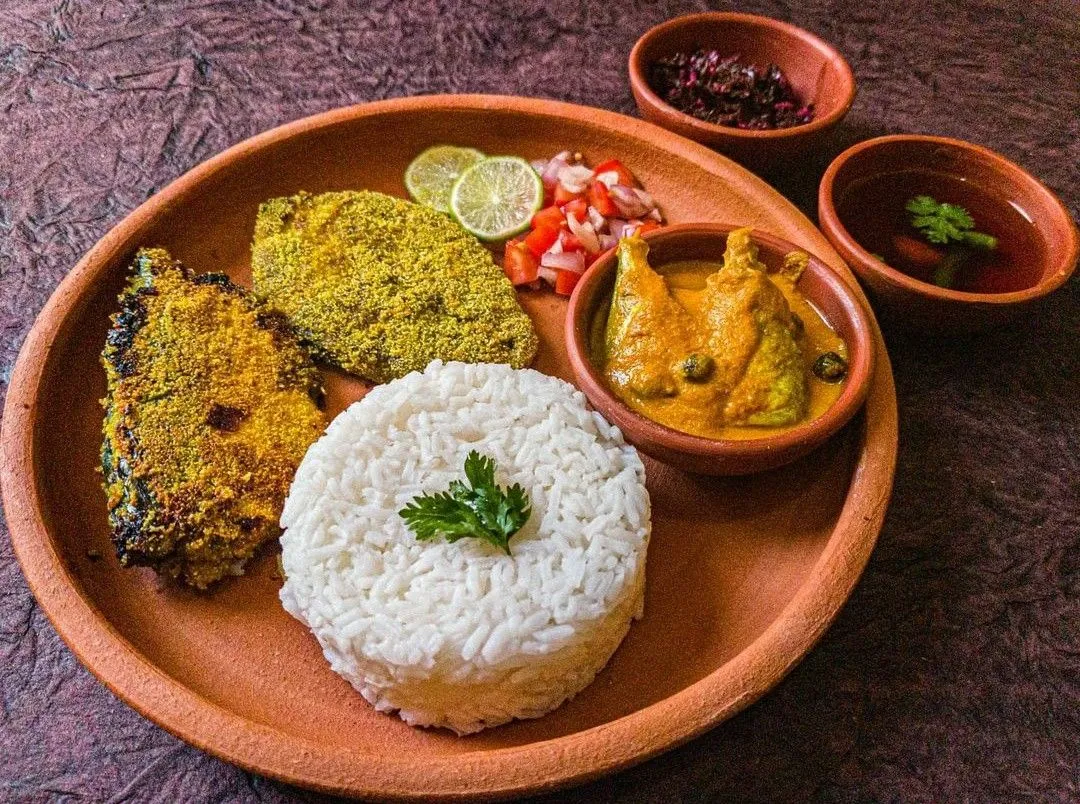 Kingfish (Chonak) Thali