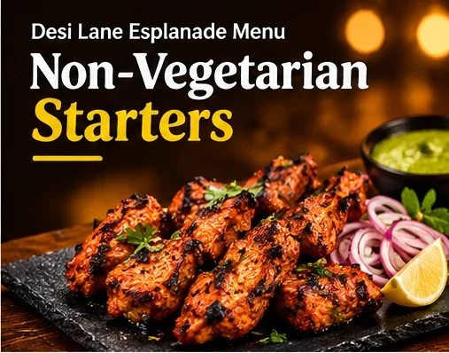 Non-vegetarian starters and tandoori favourites