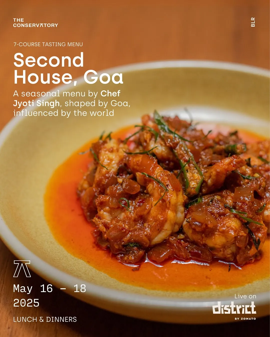 The Second House Menu