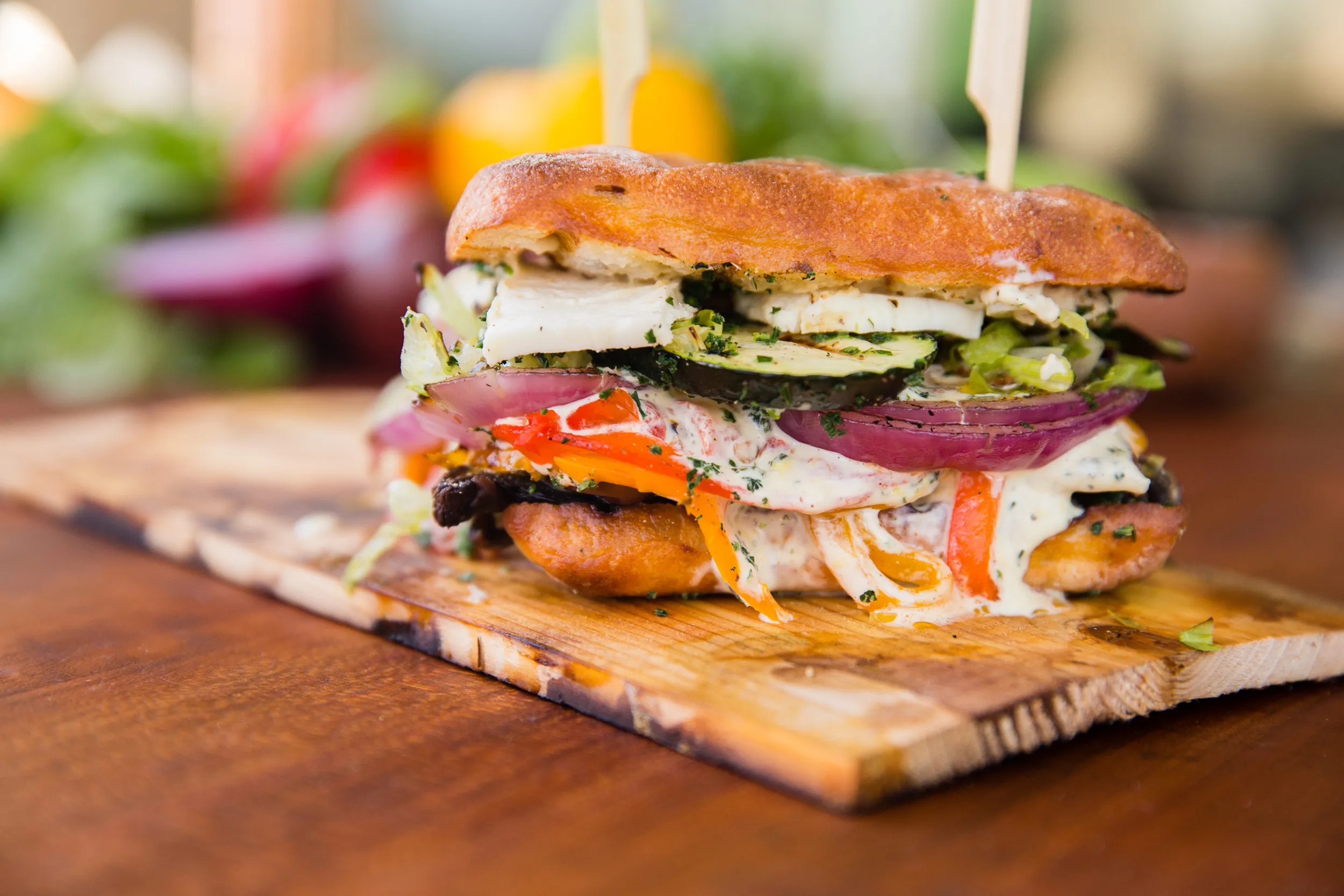 Vegetarian Sandos and Sandwiches